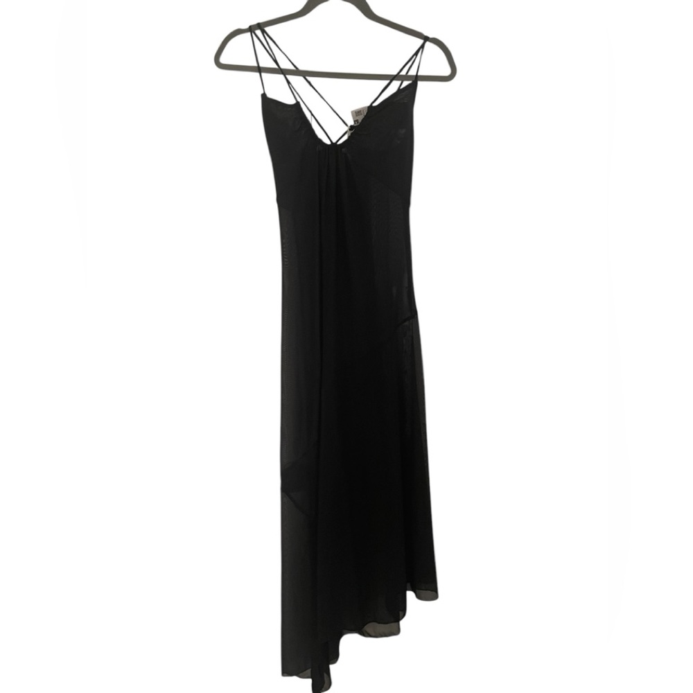 NWT Zara Sheer Slinky Dress S - Picture 1 of 4
